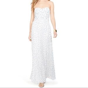 NWT Ralph Lauren chiffon maxi dress